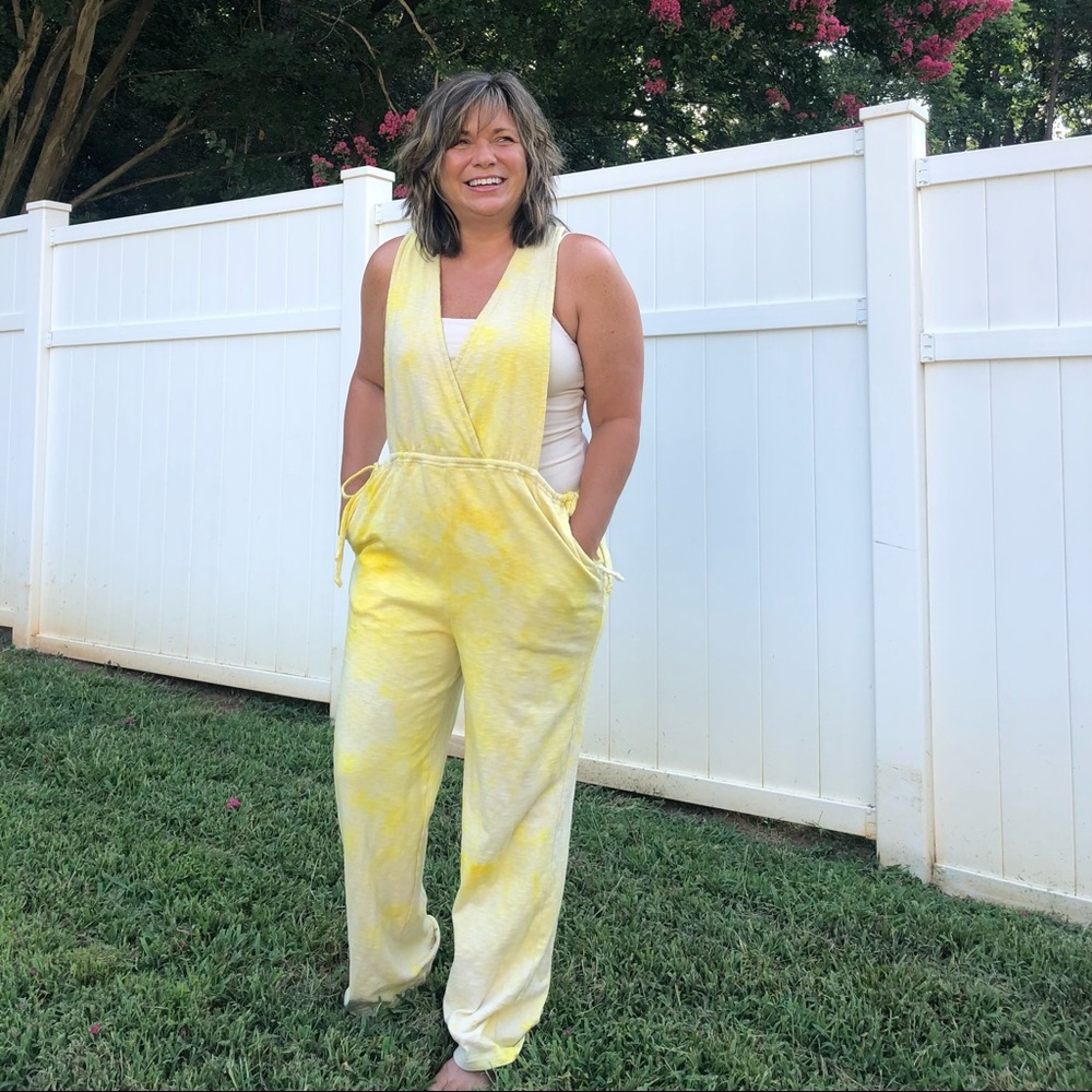 Free People Let's Chill One-Piece Jumpsuit - Sz M
